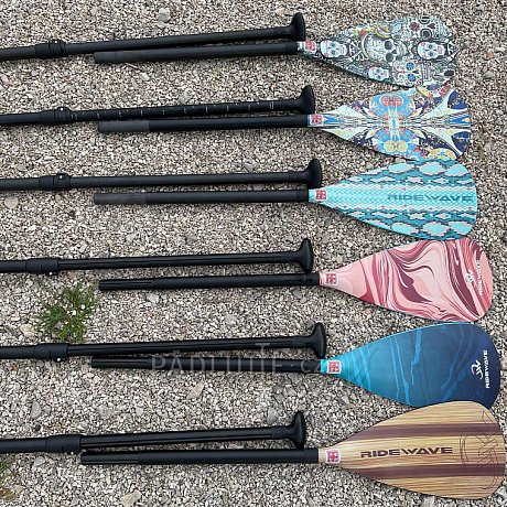 Pádlo RIDEWAVE Infinity Combo 4-dílné nastavitelné pro paddleboard i kajak