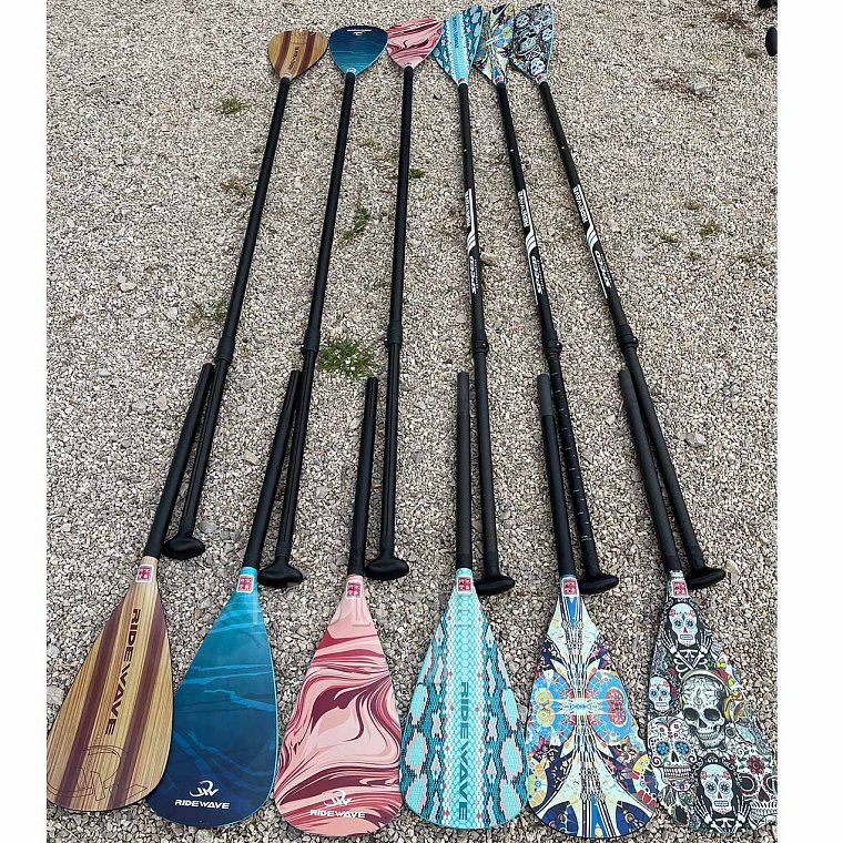 COMBO Pádlo RIDEWAVE Infinity Combo 4-dílné nastavitelné pro paddleboard i kajak