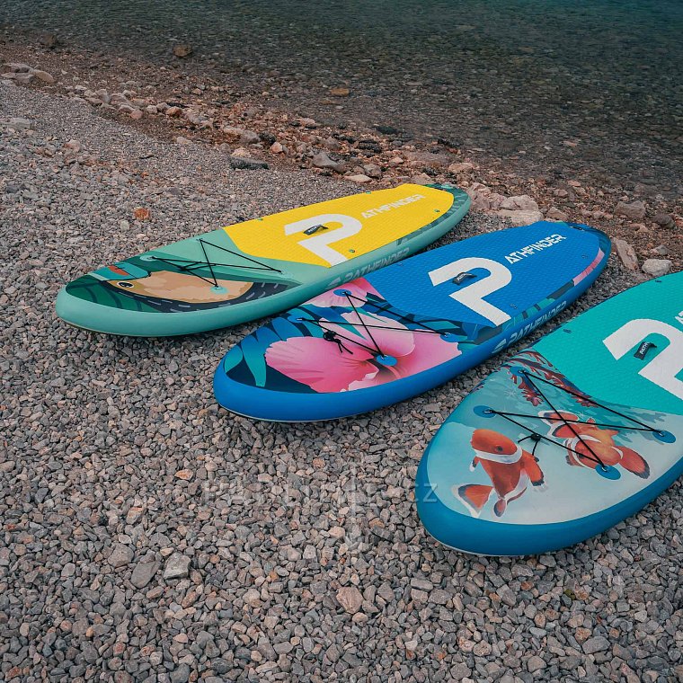 Paddleboard PATHFINDER TOUCAN LEAF 10'2 - nafukovací