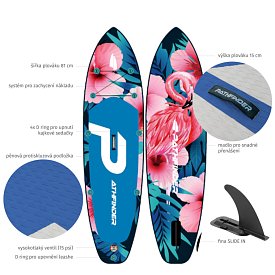Paddleboard PATHFINDER FLAMINGO BLUE 10'2 - nafukovací
