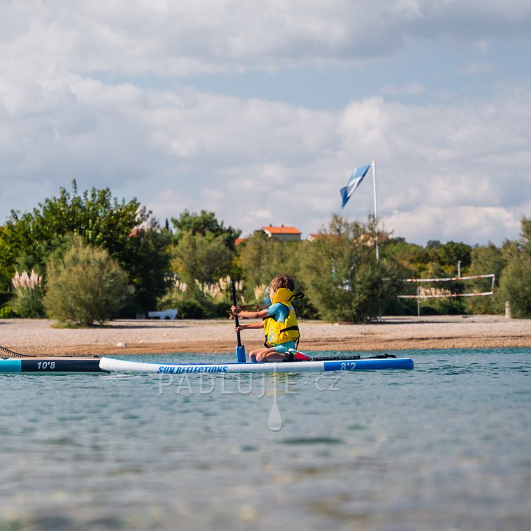 Paddleboard SUN REFLECTIONS 8'2'' violet - nafukovací