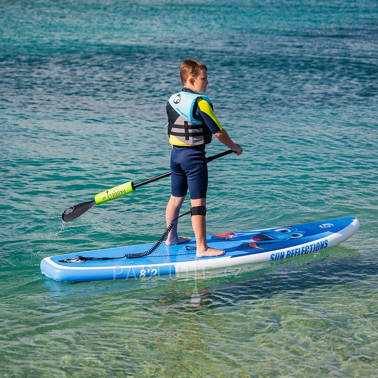 Paddleboard SUN REFLECTIONS 8'2'' blue - nafukovací