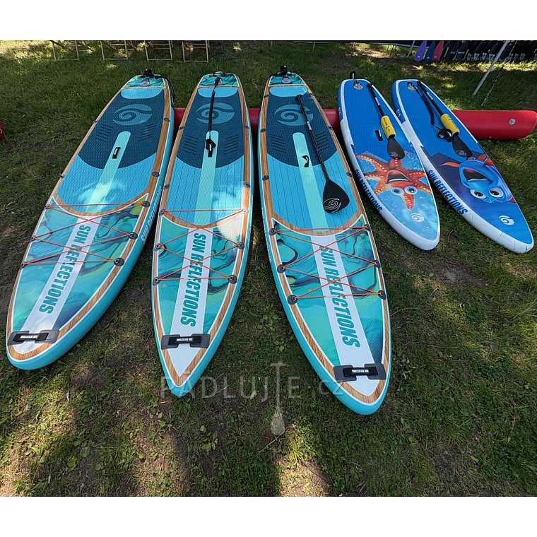Paddleboard SUN REFLECTIONS 8'2'' blue - nafukovací