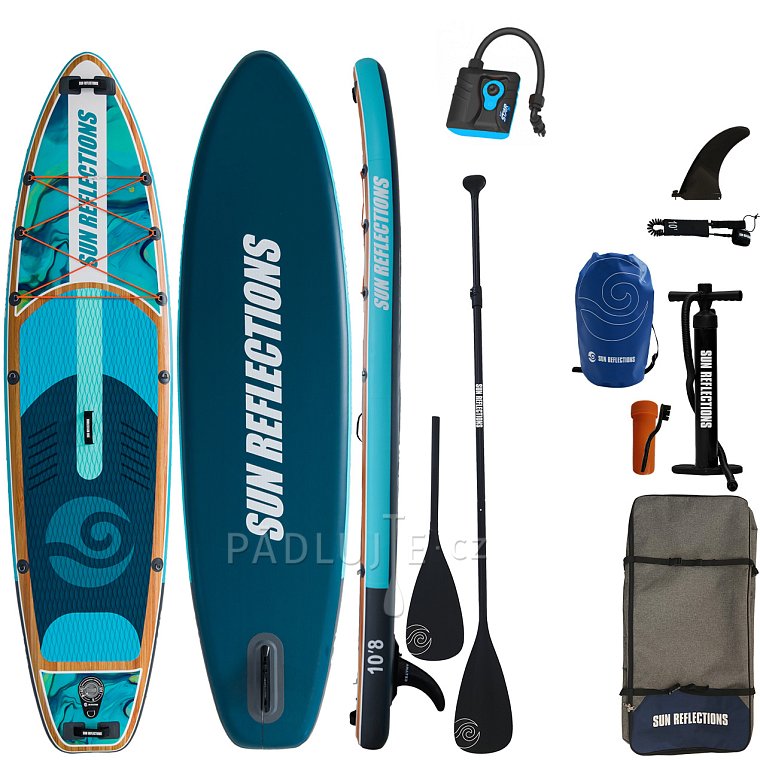 Paddleboard SUN REFLECTION M 10'8'' MINICOMBO - nafukovací