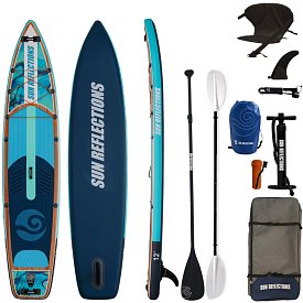 Paddleboard SUN REFLECTIONS XL 12'0'' Ocean mirage - nafukovací