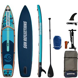 Paddleboard SUN REFLECTIONS XL 12'0'' Ocean mirage - nafukovací