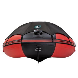 Člun GLADIATOR ACTIVE C420AL red black - nafukovací člun s hliníkovou podlahou
