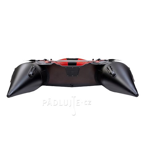 Člun GLADIATOR ACTIVE C420AL red black - nafukovací člun s hliníkovou podlahou