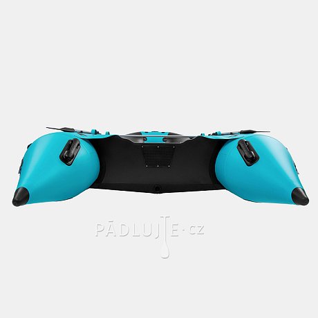 Člun GLADIATOR ACTIVE C420AL black turquoise - nafukovací člun s hliníkovou podlahou