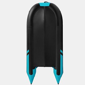 Člun GLADIATOR ACTIVE C420AL black turquoise - nafukovací člun s hliníkovou podlahou