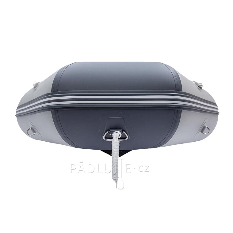 Člun GLADIATOR LIGHT AK280 light dark gray - nafukovací člun s dřevěnou podlahou