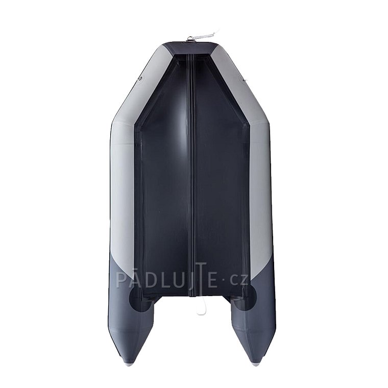 Člun GLADIATOR LIGHT AK280 light dark gray - nafukovací člun s dřevěnou podlahou