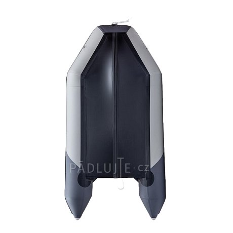 Člun GLADIATOR LIGHT AK280WF light dark gray - nafukovací člun s dřevěnou podlahou