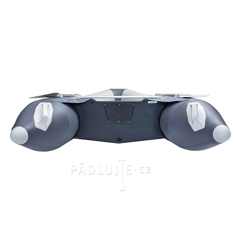 Člun GLADIATOR LIGHT AK300AD black turquoise - nafukovací člun s vysokotlakou podlahou