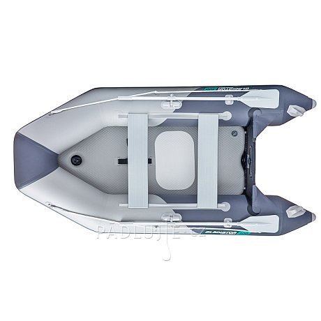 Člun GLADIATOR LIGHT AK300AD black turquoise - nafukovací člun s vysokotlakou podlahou