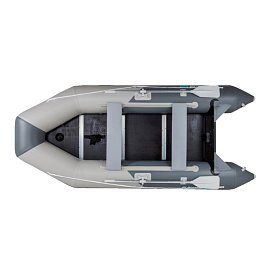 Člun GLADIATOR LIGHT AK300WF light dark gray - nafukovací člun s dřevěnou podlahou