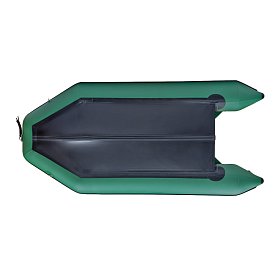Člun GLADIATOR LIGHT AK340WF green - nafukovací člun s dřevěnou podlahou