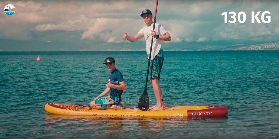 AQUA MARINA VAPOR 10'4 , FUSION 10'10 BLUE - Rodinná sada nafukovacích paddleboardů