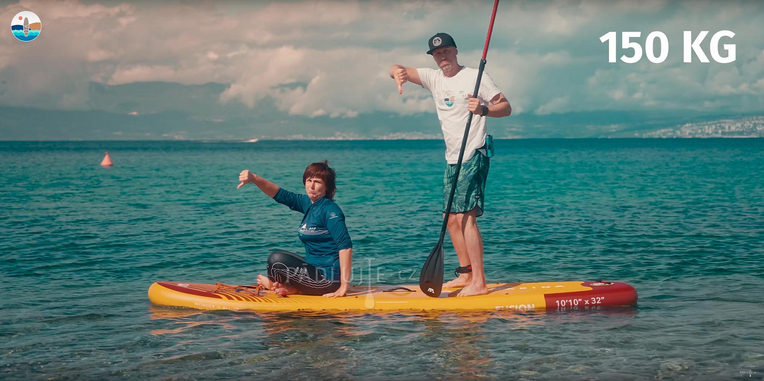 AQUA MARINA VAPOR 10'4 , FUSION 10'10 BLUE - Rodinná sada nafukovacích paddleboardů