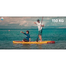 AQUA MARINA VAPOR 10'4 , FUSION 10'10 BLUE - Rodinná sada nafukovacích paddleboardů