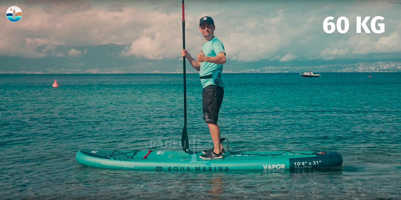 AQUA MARINA VAPOR 10'4 , FUSION 10'10 BLUE - Rodinná sada nafukovacích paddleboardů