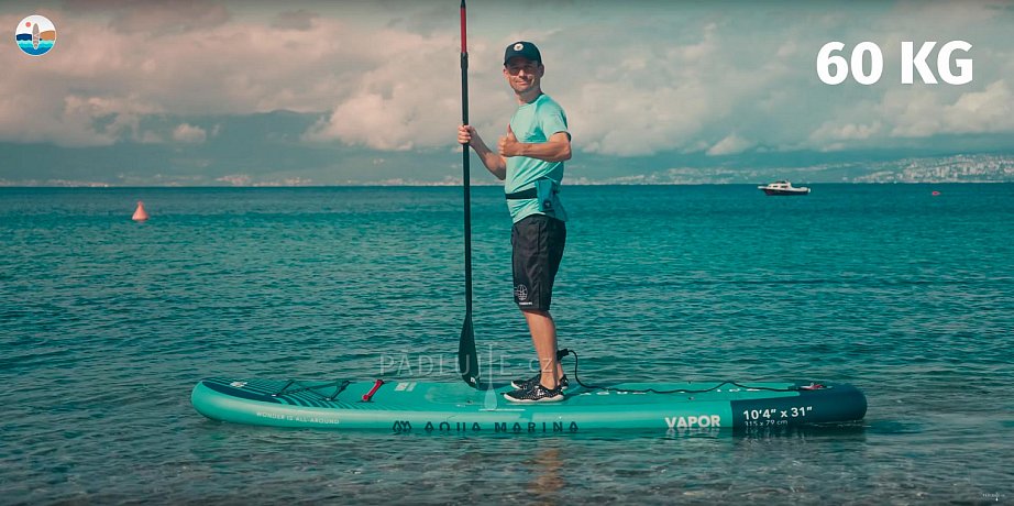 AQUA MARINA VAPOR 10'4 , FUSION 10'10 BLUE - Rodinná sada nafukovacích paddleboardů