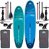 AQUA MARINA BREEZE 9'10 BLUE , MONSTER 12'0 BLUE - Rodinná sada nafukovacích paddleboardů