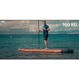 AQUA MARINA BREEZE 9'10 BLUE , MONSTER 12'0 BLUE - Rodinná sada nafukovacích paddleboardů