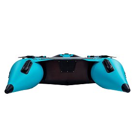 Člun GLADIATOR ACTIVE C330AD black turquoise - nafukovací člun s vysokotlakou podlahou