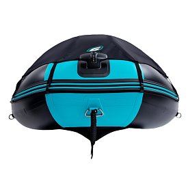 Člun GLADIATOR ACTIVE C330AD black turquoise - nafukovací člun s vysokotlakou podlahou