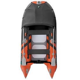 Člun GLADIATOR ACTIVE C330AD orange dark grey - nafukovací člun s vysokotlakou podlahou
