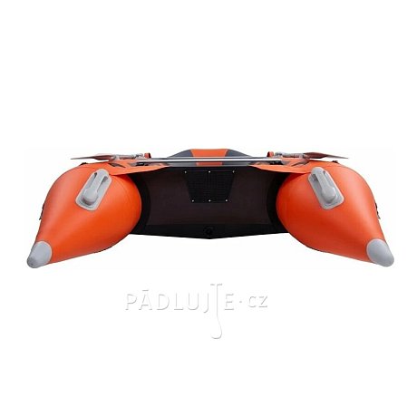 Člun GLADIATOR ACTIVE C330AD orange dark grey - nafukovací člun s vysokotlakou podlahou