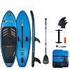 Paddleboard STX WindSUP Hybrid Junior Cruiser 8'' TEAL/ORANGE s pádlem - nafukovací paddleboard a windsurfing