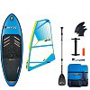 Paddleboard STX WindSUP Hybrid Junior Cruiser 8'' TEAL/ORANGE komplet s plachtou - nafukovací paddleboard a windsurfing