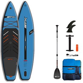 Paddleboard STX WindSUP Hybrid Tourer 11' TEAL/ORANGE - nafukovací