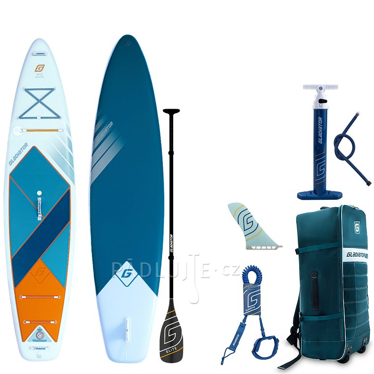 Paddleboard GLADIATOR ELITE 11'2 s karbon pádlem 2026 - nafukovací
