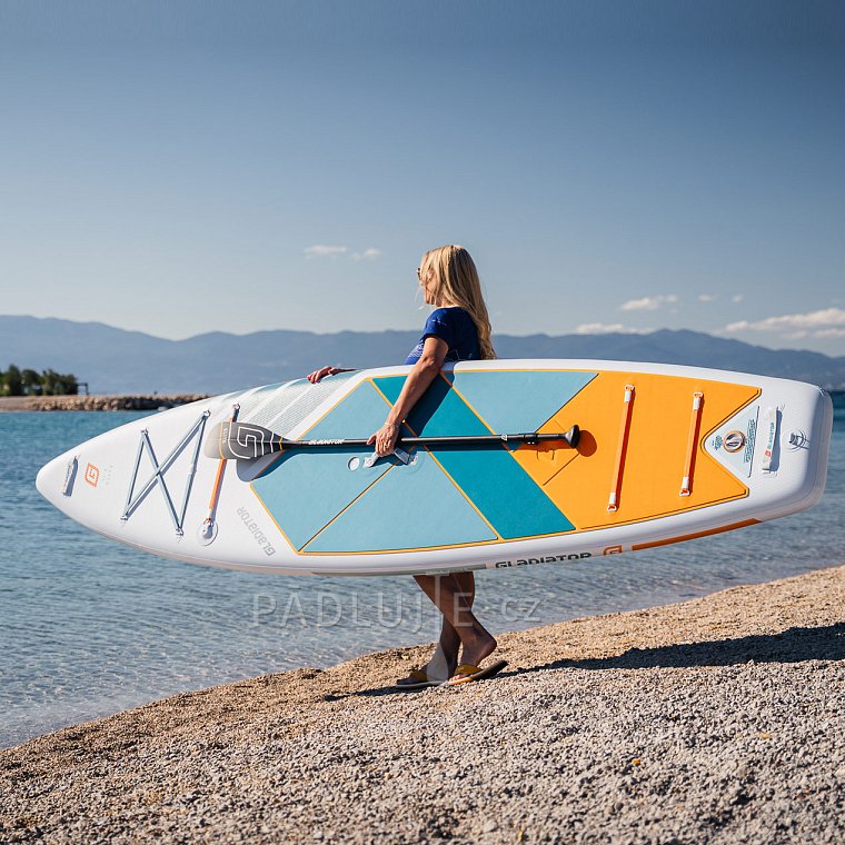 Paddleboard GLADIATOR ELITE 11'4 s karbon pádlem 2026 - nafukovací