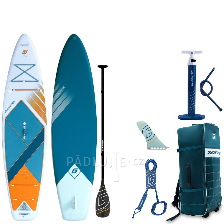 Paddleboard GLADIATOR ELITE Touring 11'6 s karbon pádlem 2026 - nafukovací