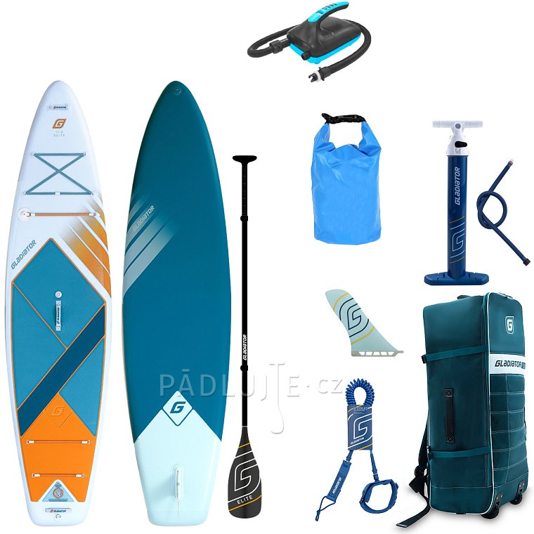 Paddleboard GLADIATOR ELITE Touring 11'6 s karbon pádlem 2026 - nafukovací