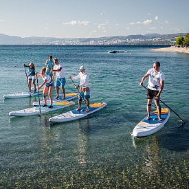 Paddleboard GLADIATOR ELITE 12'6 Light s karbon pádlem 2026 - nafukovací