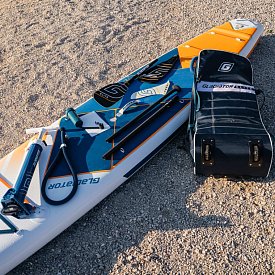 Paddleboard GLADIATOR ELITE 12'6 Light s karbon pádlem 2026 - nafukovací