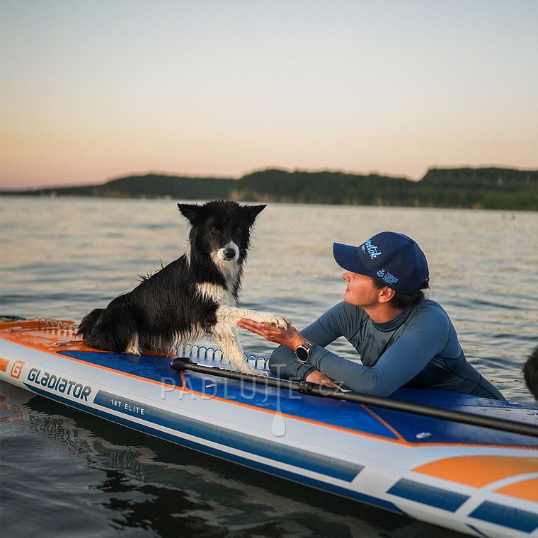 Paddleboard GLADIATOR ELITE 12'6 Light s karbon pádlem - nafukovací