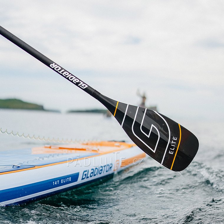 Paddleboard GLADIATOR ELITE 12'6 Light s karbon pádlem - nafukovací