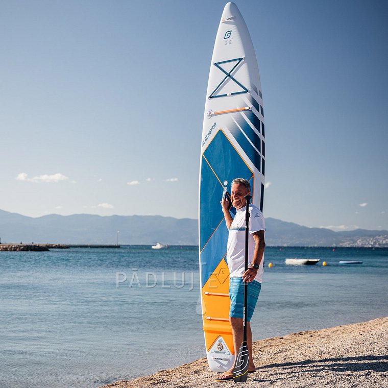 Paddleboard GLADIATOR ELITE 12'6 Touring s karbon pádlem 2026 - nafukovací