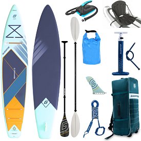 Paddleboard GLADIATOR ELITE 12'6 Touring s karbon pádlem 2026 - nafukovací