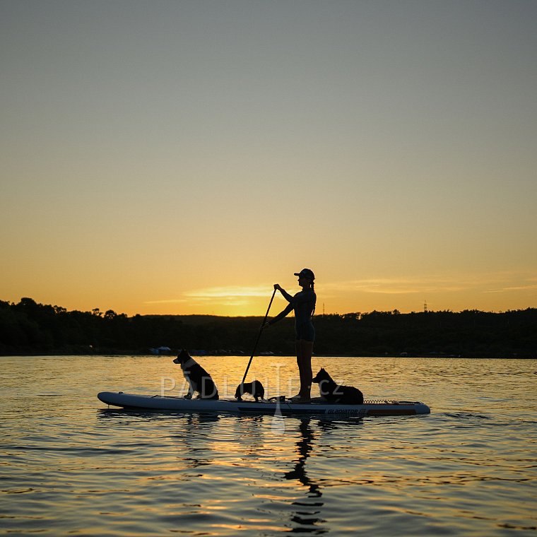 Paddleboard GLADIATOR ELITE 14' Touring s karbon pádlem 2026 - nafukovací