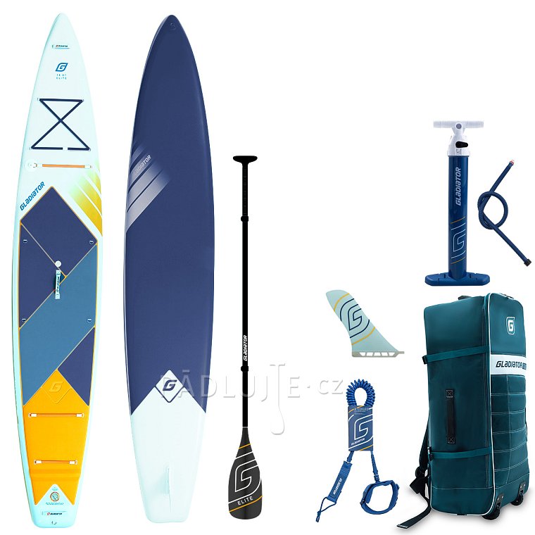 Paddleboard GLADIATOR ELITE 14' Touring s karbon pádlem 2026 - nafukovací