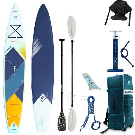Paddleboard GLADIATOR ELITE 14' Touring s karbon pádlem 2026 - nafukovací