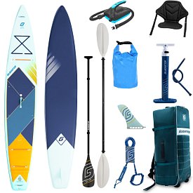 Paddleboard GLADIATOR ELITE 14' Touring s karbon pádlem 2026 - nafukovací