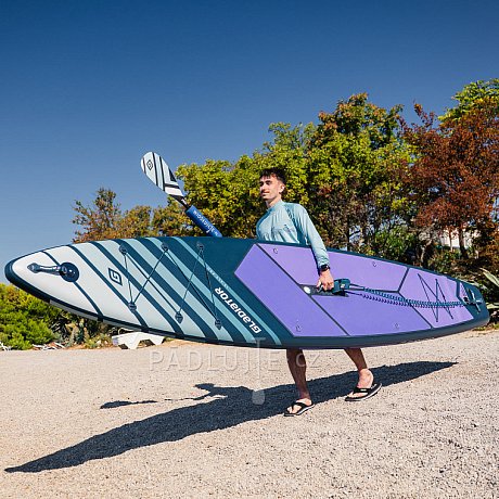 Paddleboard GLADIATOR PRO 12'6 LIGHT s karbon pádlem 2026 - nafukovací